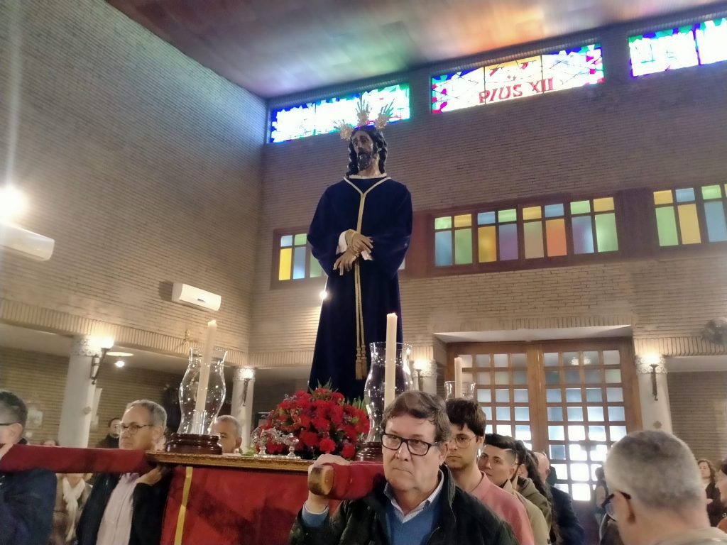 La Parroquia de las Flores celebra sus cultos cuaresmales con Vía Crucis el viernes