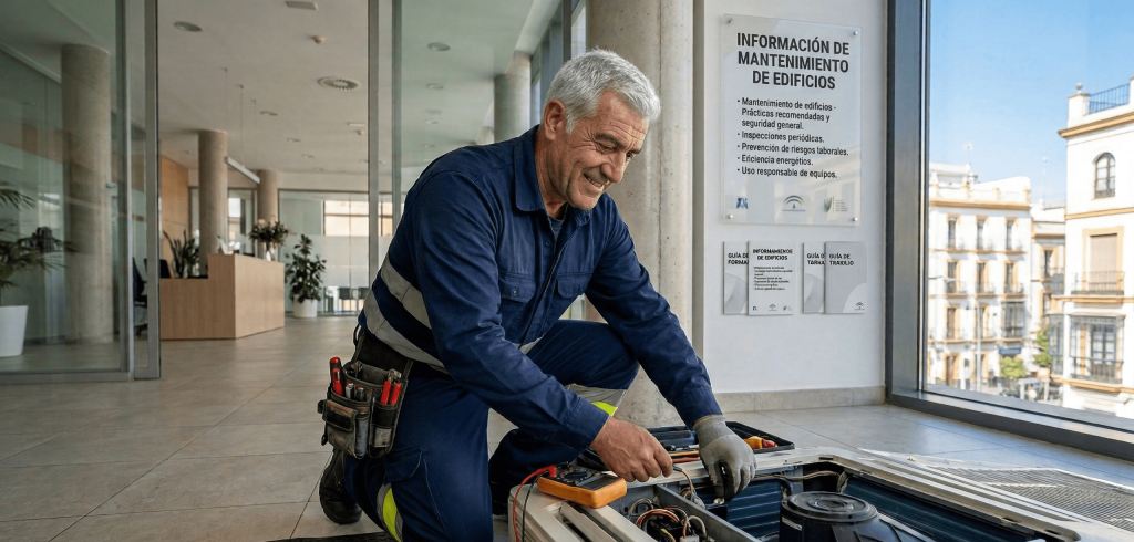 Mantenedor de Edificios en Roda de Andalucía: contrato temporal