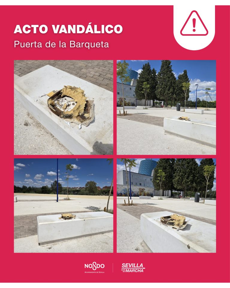 Roban y vandalizan la estatua de Curro de Barqueta un mes después de su remodelación